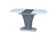 CentrMebel | Стол обеденный прямоугольный раскладной из ЛДСП SHERIDAN 110(145)X69 (белый) 6