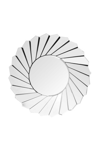 CentrMebel | Настенное зеркало Zara SM510 Silver (серебряный) 1