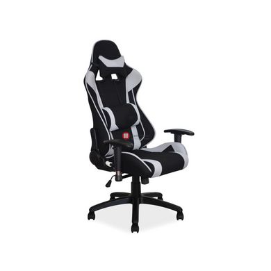 CentrMebel | Кресло геймерское Viper Черный/Серый 1