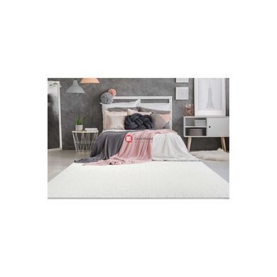CentrMebel | Килим Vivica 125 geo White 120х160 (білий) 2