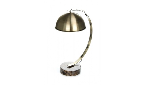 CentrMebel | Настільна лампа Proxi KM Brass/Marble 1