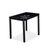 CentrMebel | Стол обеденный Damar 100x60 Черный 1