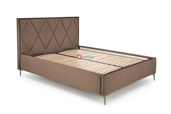 CentrMebel | Ліжко двоспальне з підйомним механізмом MODULO 160x200 (бежевий) 4