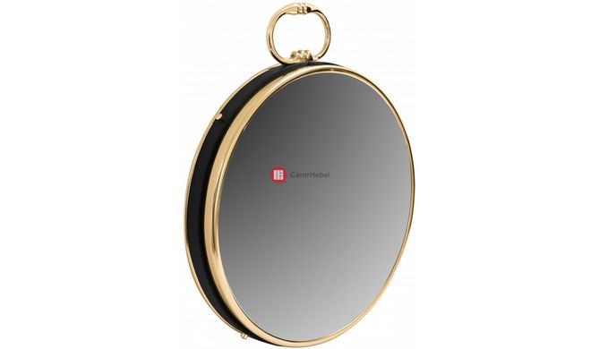 CentrMebel | Настенное зеркало Round 925 Gold/Black Ø 41 cm 3
