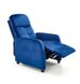 CentrMebel | Крісло для відпочинку FELIPE 2 розкладне (темно-синій/венге) 7