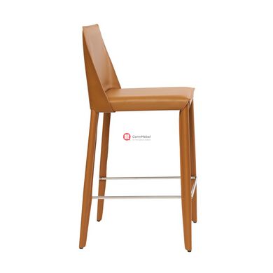 CentrMebel | Marco Напівбарний стілець (коричневий, рудий) 3