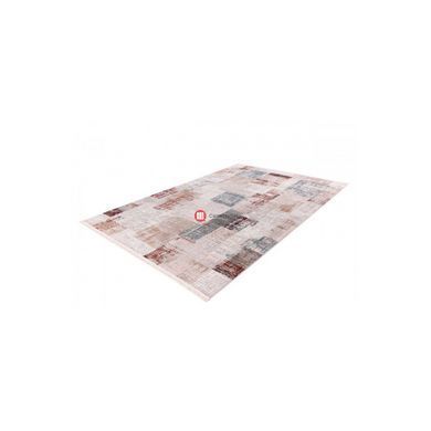 CentrMebel | Килим Akropolis 425 Grey/Salmon Pink 160х230 (сірий; помаранчевий; рожевий) 4