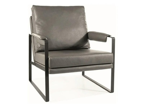 CentrMebel | Кресло мягкое FOCUS (серый) 1