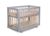 CentrMebel | Кровать детская Zoryane - Бук DeSon 60x120 (серый) 1