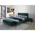 CentrMebel | Ліжко Azurro velvet 160 * 200 Зелений 1