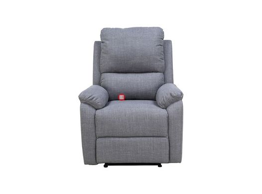 CentrMebel | Кресло реклайнер в ткани SPENCER 1 BJORN 13(серый) 1