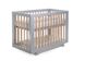 CentrMebel | Кровать детская Zoryane - Бук DeSon 60x120 (серый) 16