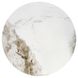 CentrMebel | Стол журнальный круглый керамика CECILIA (белый мрамор) 6