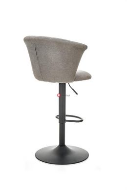 CentrMebel | Барний стілець H104 (сірий/чорний) 5
