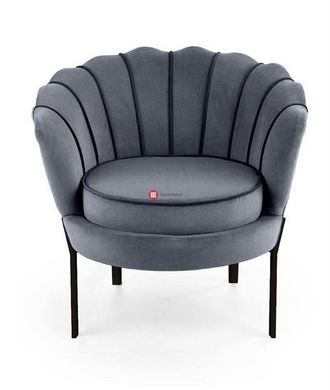 CentrMebel | Кресло для отдыха ANGELO (серый/черный) 3