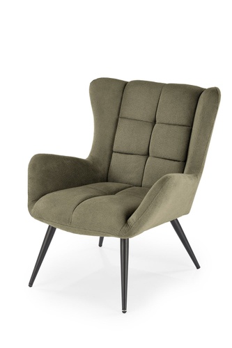 CentrMebel | Кресло для отдыха в ткани BYRON (оливковый) 1