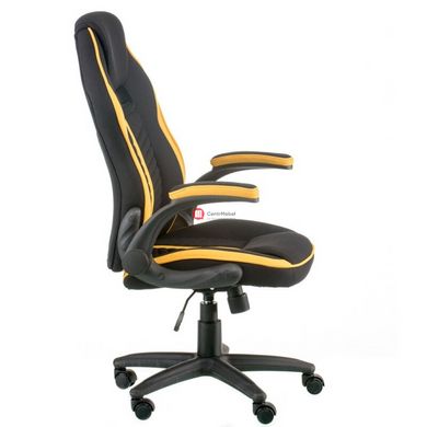 CentrMebel | Кресло геймерськое Special4You Prime black/yellow (E5548) 5