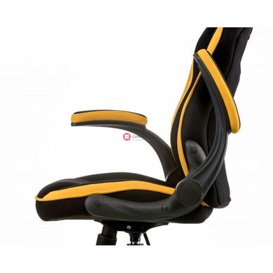 CentrMebel | Кресло геймерськое Special4You Prime black/yellow (E5548) 9