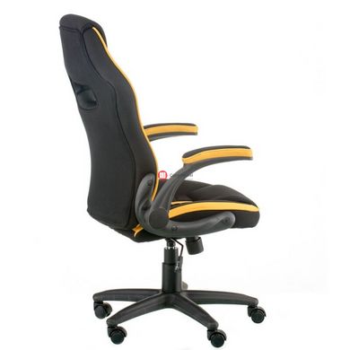 CentrMebel | Кресло геймерськое Special4You Prime black/yellow (E5548) 7