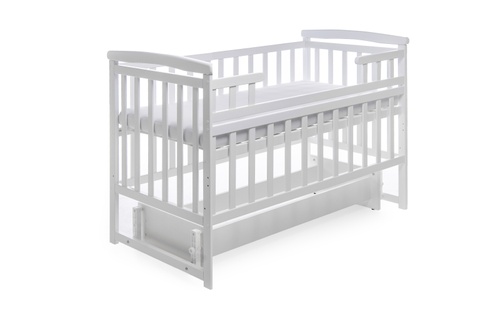 CentrMebel | Ліжко дитяче TRANSFORMER ЧОВНИК без шухляди DeSon 60x120 (білий) 1