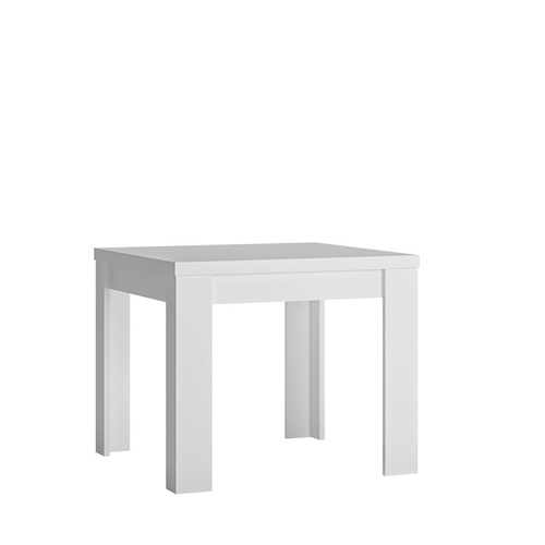 CentrMebel | Стол обеденный 90/180 LYON (белый) 1