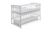 CentrMebel | Кровать детская TRANSFORMER ЛОДОЧКА без ящика DeSon 60x120 (белый) 1