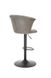 CentrMebel | Барний стілець H104 (сірий/чорний) 8
