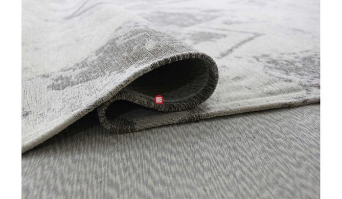 CentrMebel | Килим Venus Arrow Light Grey з просоченнями 160х230 2