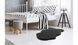 CentrMebel | Килим Rabbit Sheepskin Anthracite 60x90 4
