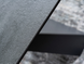 CentrMebel | Стол обеденный раскладной SALVADORE CERAMIC (160-240) x90 (серый мрамор / черный мат) 12