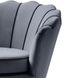 CentrMebel | Крісло для відпочинку ANGELO (сірий/чорний) 4
