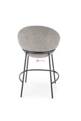 CentrMebel | Барний стілець H118 (сірий) 6