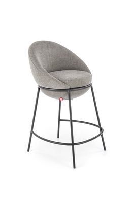 CentrMebel | Барний стілець H118 (сірий) 2