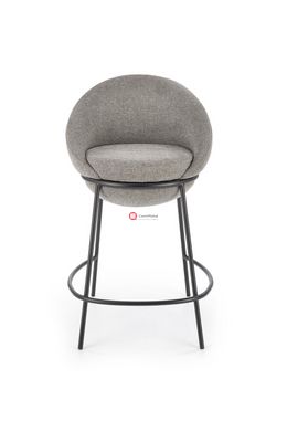 CentrMebel | Барний стілець H118 (сірий) 4