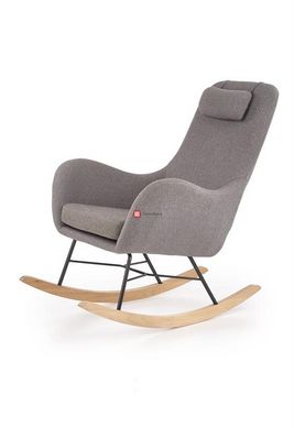 CentrMebel | Кресло-качалка BOTAS (серый) 1