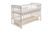 CentrMebel | Кровать детская TRANSFORMER ЛОДОЧКА без ящика DeSon 60x120 (ваниль) 1