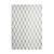 CentrMebel | Килим Vivica 225 romb White/Antracite 160х230 (білий; сірий) 1