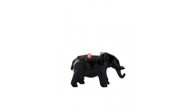 CentrMebel | Скульптура Elephant K120 Black (чорний) 3
