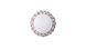 CentrMebel | Настенное зеркало Laguna S1825 Silver/Pink 3