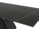 CentrMebel | Стол обеденный керамический раскладной DIUNA CERAMIC 160(240)х90 (черный мрамор) 12