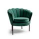 CentrMebel | Крісло для відпочинку ANGELO (темно-зелений/чорний) 4