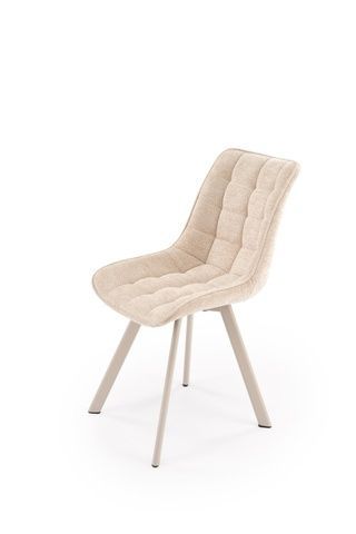 CentrMebel | Стул обеденный в ткани K-332 CS (светло-бежевый) 1