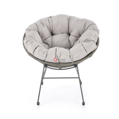 CentrMebel | Крісло для відпочинку PINO (сірий) 4