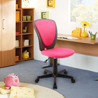 CentrMebel | Офісне крісло BIANCA, Pink-dark grey Рожево-сірий 2