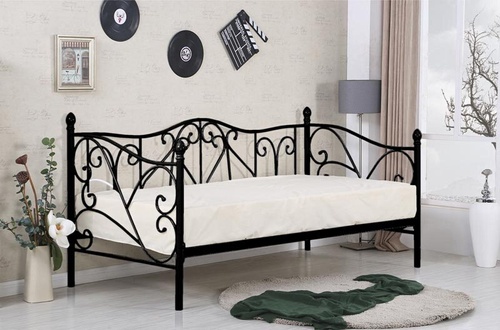 CentrMebel | Ліжко SUMATRA 90 (чорний) 1