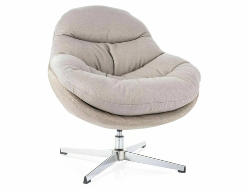 CentrMebel | Кресло для отдыха в ткани Peggie (серый) 1