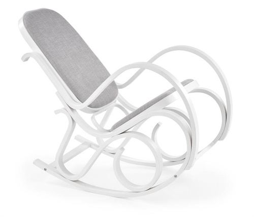 CentrMebel | Кресло качалка MAX BIS PLUS (белый) 1