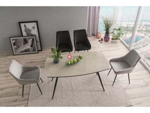 CentrMebel | Стілець обідній ALBI Velvet (зелений) 2
