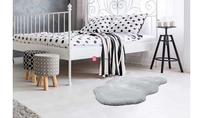 CentrMebel | Килим Rabbit Sheepskin Grey/Blue 60x90 2