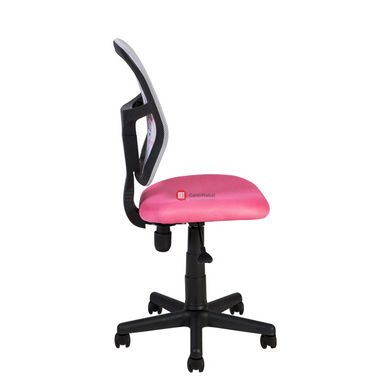 CentrMebel | Офісне крісло ZEBRA pink Рожево-сірий 2